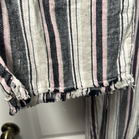 NWT - wide leg striped pants - Picture 2 of 3